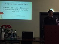 Professor Thomas Bremer: Einflüsse der Russischen Revolution auf die Kultur Mexikos