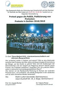 Plakat Ankndigung der Veranstaltung 03.07.2019