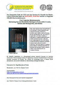 Flyer fr Buchvorstellung von Natasa Jagdhuhn am 24.05.23